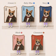 Custom Pet Woven Blanket