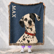Custom Pet Woven Blanket