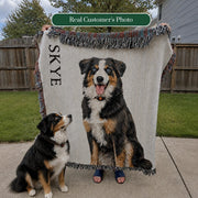 Custom Pet Woven Blanket