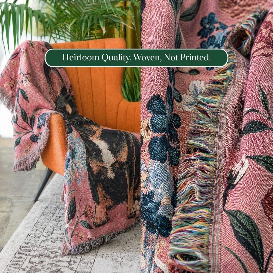 Custom Pet Woven Blanket