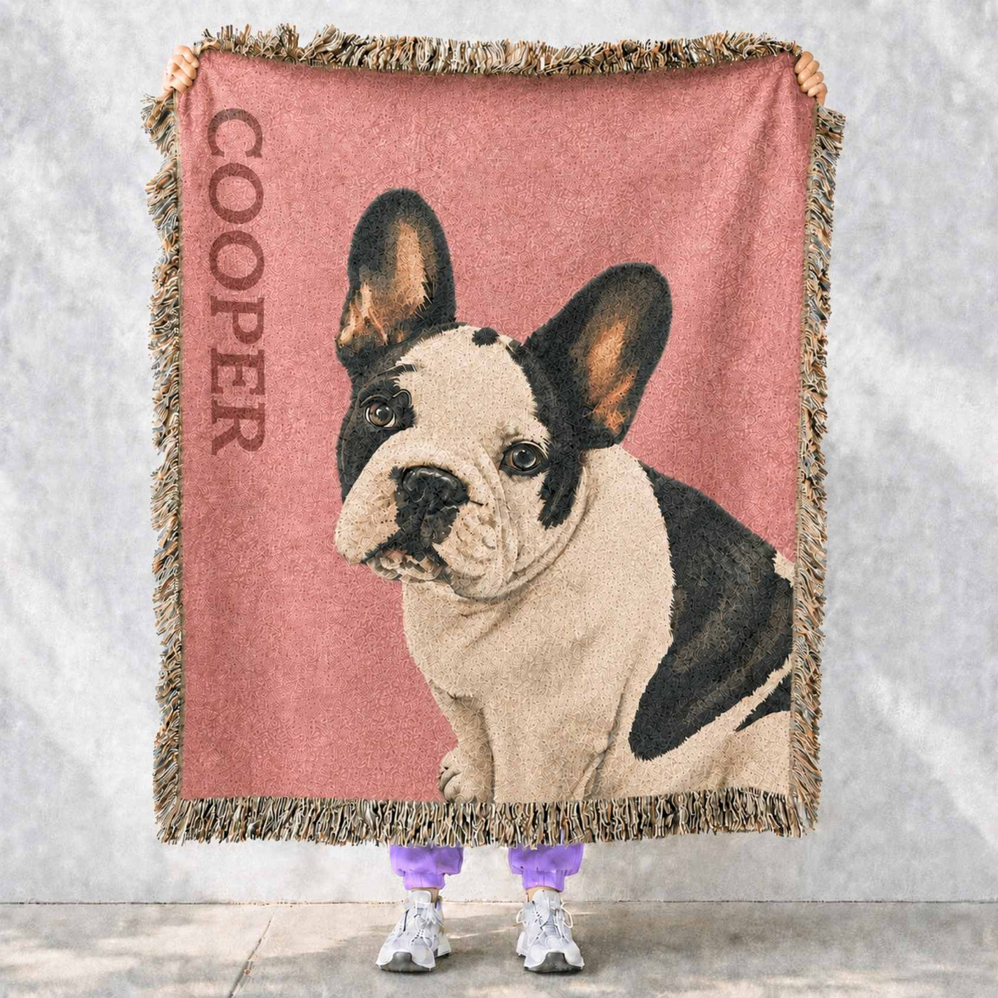 Custom Pet Woven Blanket