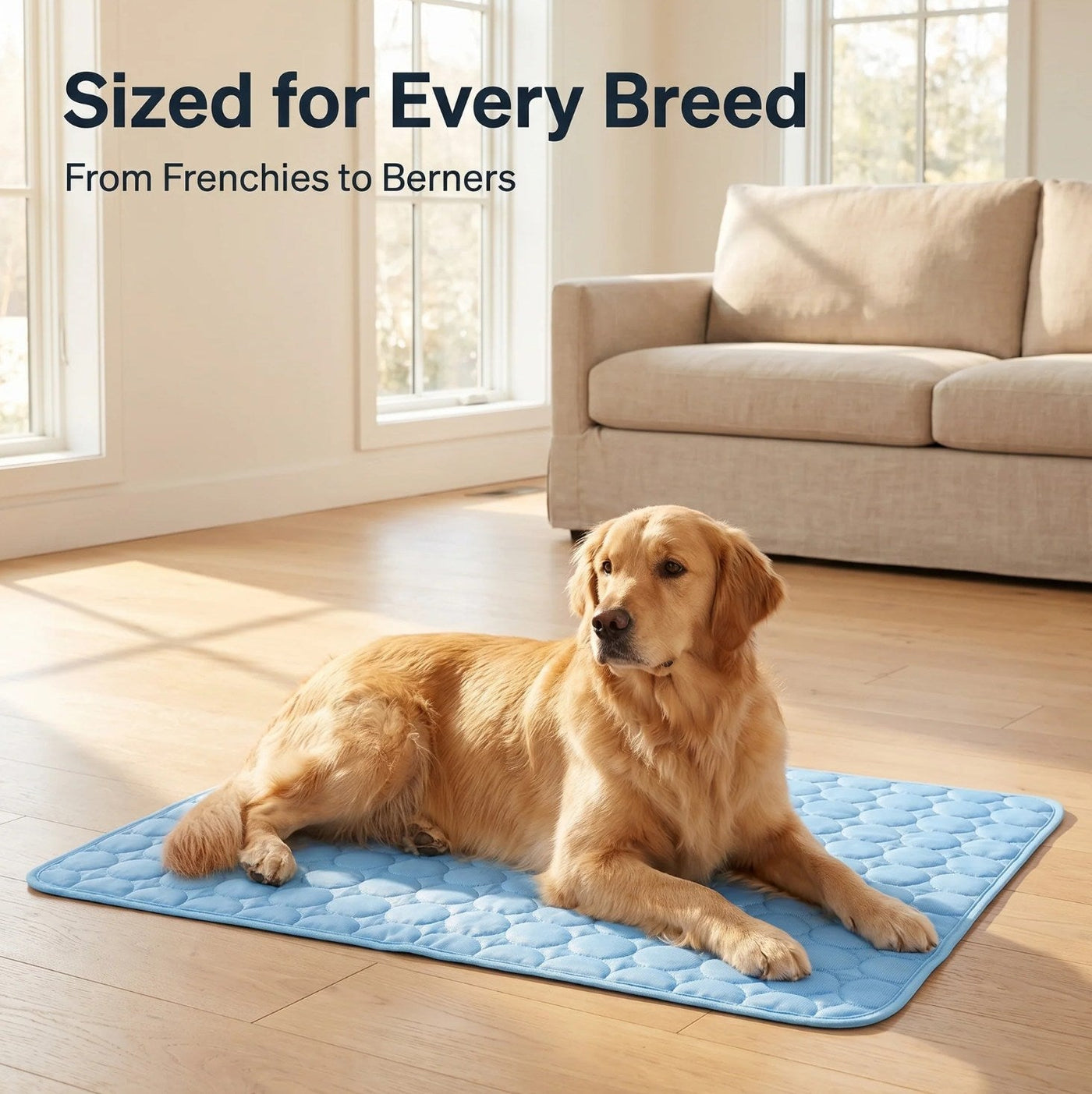 Self-Cooling Dog Mat